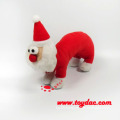 Plush Christmas Santa Ring Rattle